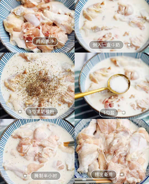 
                        #韓國美食##韓國炸雞#吃炸雞喝啤酒
星你標配的炸雞啤酒真的風靡亞洲，外表酥脆，肉質軟嫩的炸雞，光是想想也是口水流個不停，今天就教大家如何在家里制作美味的韓國炸雞！！
看圖看圖