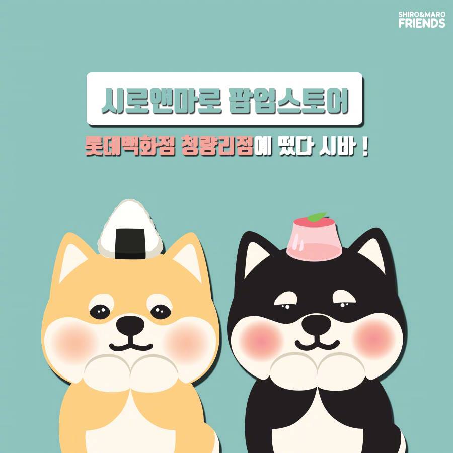 
                        這家韓國網紅柴犬SHIRO&MARO周邊店又在首爾開快閃店了！這家店在樂天百貨清涼里店內，開業時間為9月28日至10月9日~各種萌萌的柴犬商品，買到手軟啊！ 一定要去哦