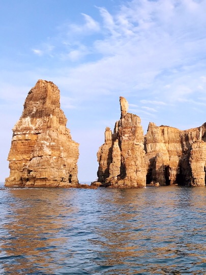 
                        #韓國景點# 白翎島