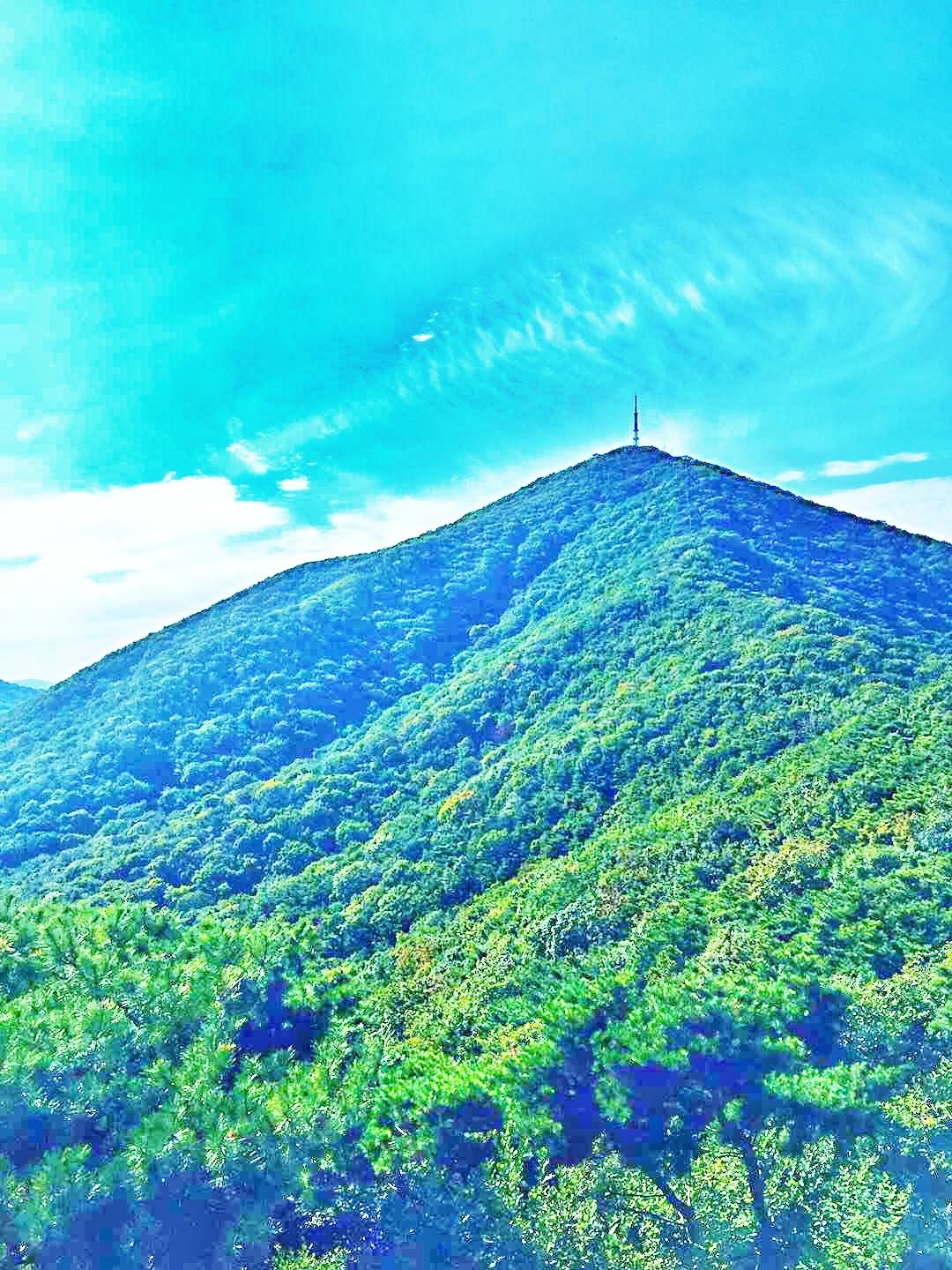 
                        登桂陽山看金色稻田。#仁川旅游達人# 