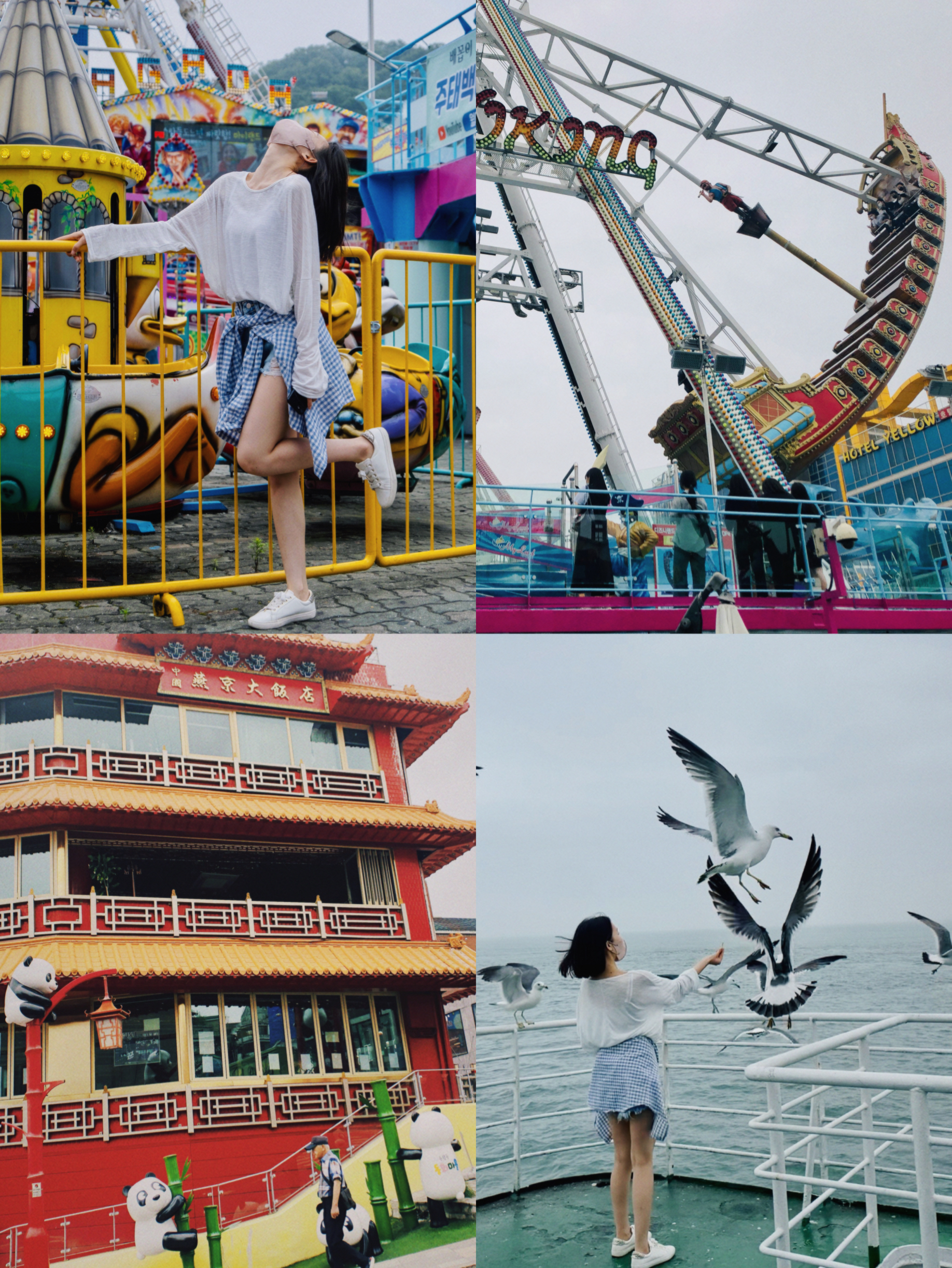 仁川开港唐人街，浓浓中国风的同时能感受到厚重的历史积淀，同一