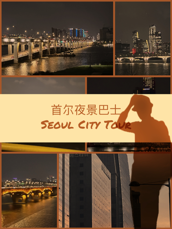 
                         #首爾#首爾夜景觀光巴士可以沿著漢江兩岸看夜景 最后會(huì)在南山停留20分鐘左右票價(jià)2000韓幣 #韓國網(wǎng)紅打卡地# 