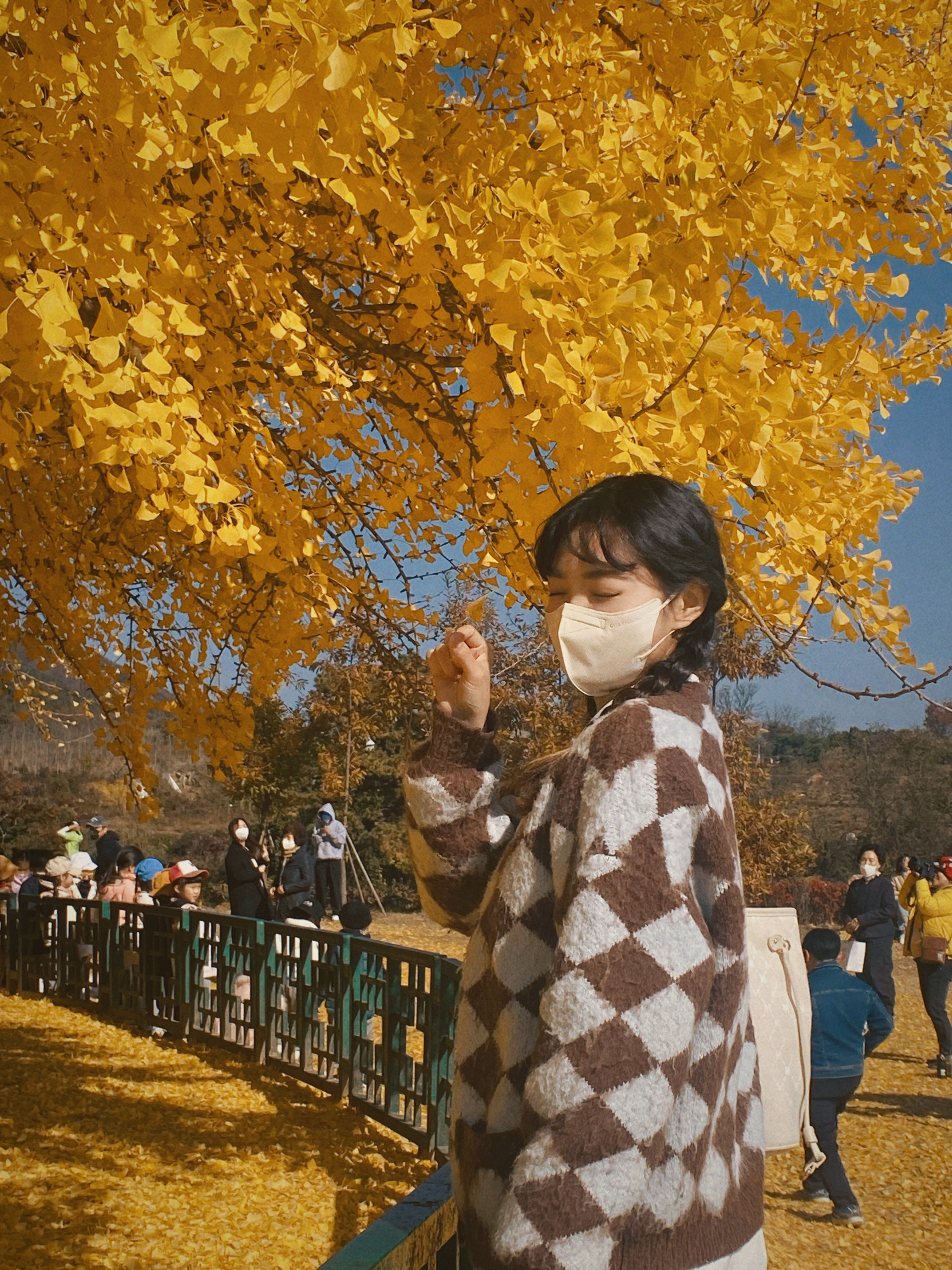 
                         正如深秋，快來賞楓葉吧?? #原州一日游##韓國楓葉##小金山鐵索橋##原州旅游##博物館# 