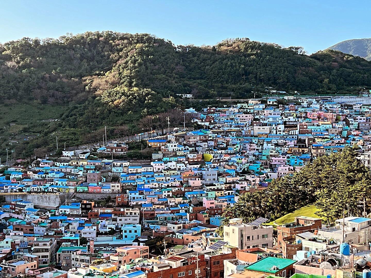 
                        釜山之旅的有趣經(jīng)歷??今天在釜山的甘川文化村漫步時(shí)，我遇到了一個(gè)外國游客，他在專注地欣賞一位畫家的作品。我也跟著他一起看了起來。突然，這位外國游客跨過了界線，開始和畫家交談，他指出畫家的作品中有一個(gè)錯(cuò)誤。畫家一開始不明白他的意思，于是叫來了一個(gè)會(huì)說英語的朋友。他們通過手機(jī)翻譯軟件進(jìn)行了交流，畫家終于明白了，原來是字母“e”寫錯(cuò)了，應(yīng)該是字母“a”再加一個(gè)帽子。畫家在錯(cuò)誤的地方貼了一個(gè)紙條，然后繼續(xù)他的創(chuàng)作。當(dāng)我在甘川文化村逛完回到這里時(shí)，畫家已經(jīng)修正完畢，正在進(jìn)行最后的上色。他聽取了游客的建議，改正了錯(cuò)誤，這種謙遜的精神讓我深感敬佩??。#釜山 #釜山游記 #釜山旅行 #甘川文化村 #韓國旅行 #韓國釜山 #文化體驗(yàn) #藝術(shù)家的故事 #旅行見聞 #旅行故事 #旅行趣事 #韓國生活 #韓國文化