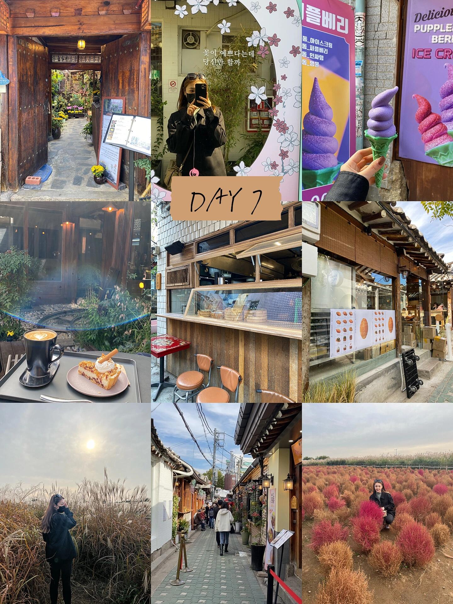 
                        ????想去韓國自由行？可以參考這里??Day 1??早上就到了首爾，把行李寄放酒店后就直接開始行程啦景點1: 景福宮-韓服體驗（這里大概花了3小時左右）因為是半夜飛機，所以下午回旅店辦理入住，午睡后在繼續行程景點2: 首爾塔 - 看夜景??來了首爾一定要去首爾塔 不想爬山需要買來回??纜車票哦！晚上： 酒店樓下就是明洞熱鬧區，許多小吃和餐館！Day 2景點1： 樂天世界 LOTTE WORLD ADVENTURE提前在KK Days買了票，現場需要把QR code顯示給工作人員換真票才可以入場哦??景點2: 樂天世界水族館 LOTTE TOWER AQUARIUM有去樂天塔逛可以順便去Day 3 - 出發去釜山乘坐了KTX火車 （大概2小時半才到達釜山）景點： 甘川文化村這里有很多小cafe都很ins，建議在甘川文化村呆2個小時左右晚上： 札嘎其市場 Jagalchi Market第一層都是賣活海鮮，買了拿上去二樓煮哦想要吃活的小章魚 建議來這里????酒店下面就有一個大夜市，吃不完的小吃，炸鱡，幾條街的餐館！Day 4景點1： 白淺灘文化村 （超推薦！真的很美！）早餐在咖啡廳，午餐吃了出名的拉面館 這里大概花2.5小時景點2： 海云臺尾浦- 乘坐膠囊小火車找了韓國朋友訂的膠囊小火車?? 這是新的設施，連韓國朋友都還沒坐過！真的好可愛，建議在尾浦上車！一趟大概20分鐘，一定要去！Day 5沒什么行程，都在旅店附近逛，店和街太多了走不完變依依不舍的乘坐KTX回首爾-弘大Day 6這天都把時間花在了樂天免稅店 要買護膚品，化妝品建議只在oliveyoung或免稅店買， 真的值得又便宜！晚餐：在弘大熱鬧街，很多東西逛Day 7景點1 ： 益刪洞一定要來這里！ 這里的店都是老韓屋，改造成傳統并創新的小韓屋??每一間都很有特色，建議來這里打卡超火的火車咖啡館！景點2:藍天公園 Haneul Park去的時候沒有粉色了??可是還是很美哦， 如果有多余的時間，建議去看看。。???我是乘坐電瓶車上山哦， 在入口買票就可以了，一人往返不到馬幣10令吉詳細資料和交通攻略會在下一篇分享 #韓國自由行 #韓國旅行攻略 #韓國旅行