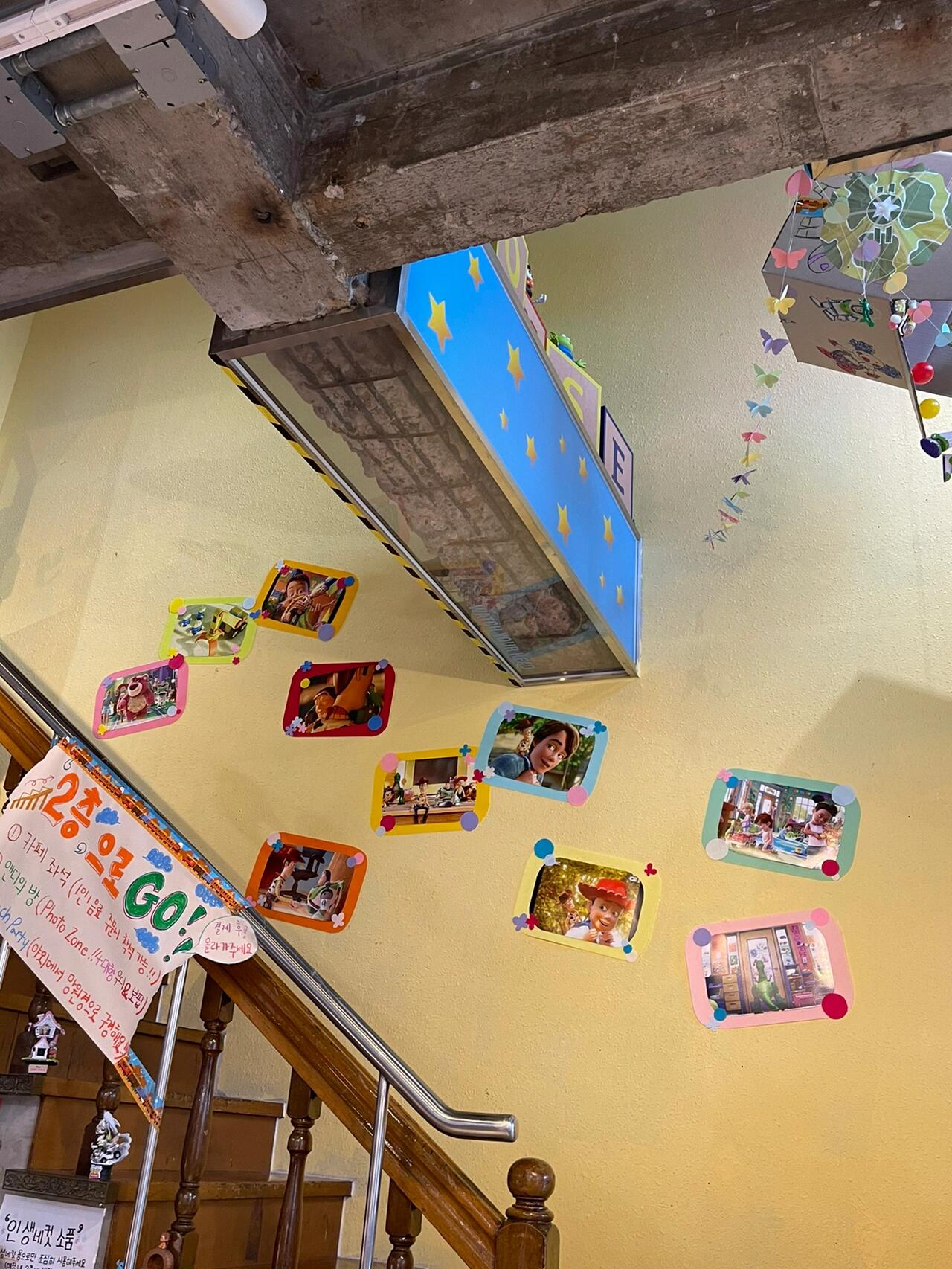 
                        ????首爾探店 | 玩具總動(dòng)員主題咖啡館體驗(yàn)?大家好，今天要分享的是一個(gè)超級(jí)可愛的地方 —— 玩具總動(dòng)員主題咖啡館！??從小到大，玩具總動(dòng)員一直陪伴著我們，這家咖啡館就像是童話世界一樣，處處充滿了電影里的魔法。??走進(jìn)咖啡館，你會(huì)發(fā)現(xiàn)這里的每個(gè)角落都充滿了童趣和驚喜！墻上、桌上、甚至天花板上都是玩具總動(dòng)員的角色，讓人仿佛置身于電影場景中。??而且，這里不僅僅是一家咖啡館，還是一個(gè)小小的玩具總動(dòng)員主題商店。我在這里買到了一個(gè)超級(jí)可愛的玩具總動(dòng)員日歷，才3000韓幣哦！??還有超級(jí)可愛的小餅干，每一口都是滿滿的幸福感。??咖啡館有一樓、二樓還有室外區(qū)域，每個(gè)區(qū)域都有不同的布置，真的是超級(jí)值得一逛。即使你不喝咖啡，來這里參觀一下這些可愛的周邊商品也是非常棒的體驗(yàn)！?????店名：????? ???????地址：?? ??? ???3? 74-3如果你也是玩具總動(dòng)員的粉絲，那這家咖啡館絕對(duì)不能錯(cuò)過！來首爾的時(shí)候記得來這里打卡哦！??#韓國咖啡廳 #韓國打卡 #咖啡廳推薦 #韓國 #周末探店 #韓國留學(xué)
