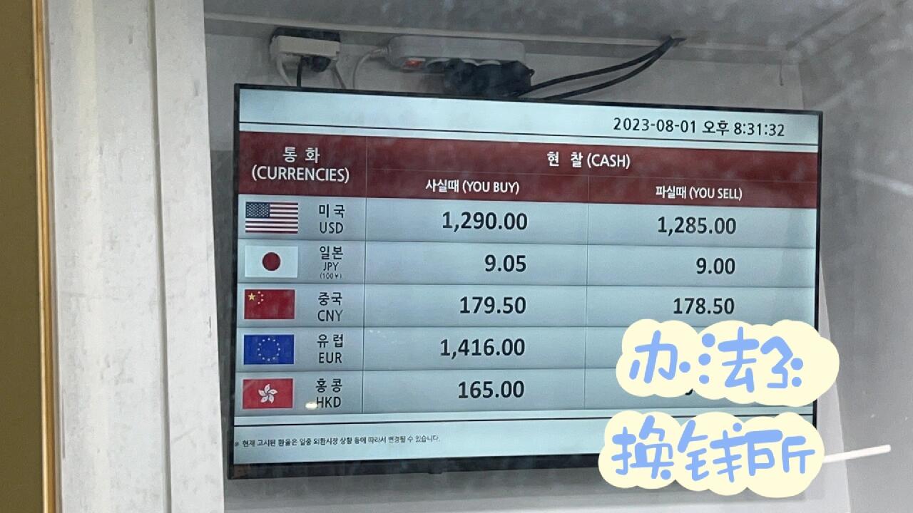 
                        韓國電子支付不普及 現金不夠 附最優換錢所來韓國前做攻略，以為電子支付會像在國內一樣便捷，結果意外發現，在韓國，像7-11、GS25、現代百貨、CU這些大型連鎖商超雖然支持電子支付，但許多飯店和買手店卻不接受，而且我朋友只帶了人民幣現金，連銀行卡都忘了帶。????在韓旅游支付方式：現金>visa/master>銀聯卡>馬爸爸們的支付方式??如果你也遇到現金不夠的窘境，別急，我來告訴你幾個換錢的好方法：1??：wowpass換錢機器換錢常見場所：各地鐵、酒店大堂便利程度：??????????兌換虧損相對較低，比如100元人民幣能換到176韓幣，而不是178。需要：人民幣現金+護照2??便利店ATM機便利程度：????????（并非每家都有）支持銀聯卡和多語言，無需提前買匯就能取現。匯率差價：當前匯率+約40元人民幣手續費（無論取多少，手續費固定）3??換錢所明洞有很多換錢所，但匯率各不相同。最優的換錢所在乙支路入口站2號線，靠近中國駐韓大使館附近。??超級推薦這里，因為匯率超劃算，比如100人民幣可以換到179韓幣，而銀行只能換到180，明洞的普通匯率大概是176。4??實在沒辦法時，找講國語的同胞求助比如我們去涉地可支時，沒想到公交車很少，走了很遠，最后錢不夠打車回去，就找到講國語的同胞求助，換了5000韓幣，通過微信還款。在外有同胞真是太溫暖了！??????????#韓國 #首爾 #換錢 #首爾旅行 #濟州島旅行 #中國同胞 #韓國換錢 #明洞 #韓國明洞換錢所 #在韓國如何取現