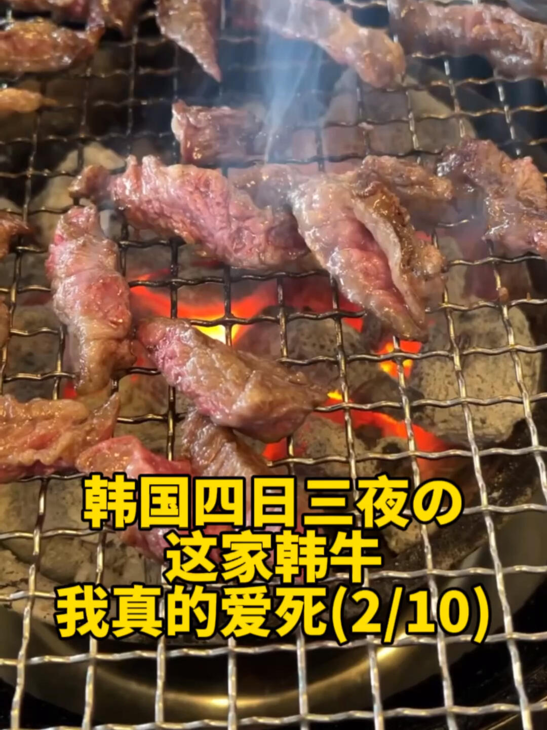 
                        首爾｜特地跑來????就為了這口韓牛??這家韓牛真的是心心念念了好幾年了?? 肉的種類多品質也好，老闆娘超級親切，感覺這次來遇到的韓國人都很好呢?? 牆上和門口滿是明星簽名和合照，證明這裡多麼火爆！但說到底，肉才是王道，牛肋條、橫隔膜和調味豬扒每一樣都讓人回味無窮?? 弘大的朋友們，這家店絕對值得一試！????????#浪漫生活的記錄者 #筆記靈感 #美食探店 #今天吃什么呢 #弘大 #弘大探店 #美食日常 #弘大美食 #100家探店挑戰 #今天晚餐長這樣 #首爾探店 #今日快樂今日發 #首爾citywalk #吃貨在首爾 #首爾旅行
