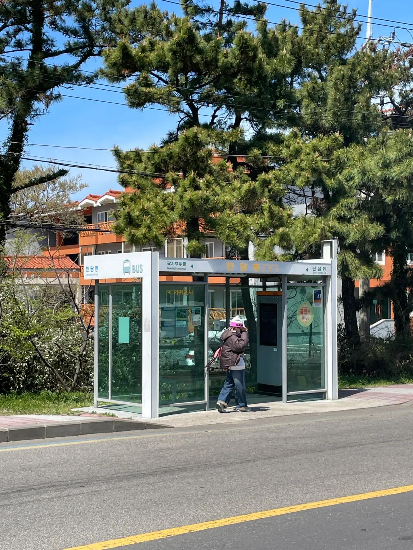 
                        ??探索濟州島涯月邑的魅力??從市中心出發，乘坐202公交車直達，體驗一個悠閑的午后時光??。這里的海水清澈見底，呈現出迷人的藍綠色調，簡直美得不可思議！在這里，你可以嘗試乘坐透明的玻璃艇，與大海親密接觸（記得涂抹防曬霜哦??）。沿途，你會發現許多售賣紀念品的小商店和攤位，還有風干的魷魚，讓人感到無比放松和愜意。不妨買一杯香濃的咖啡，隨意找個地方坐下，享受海風和陽光的擁抱??。在這里，時間仿佛慢了下來，你可以真正體驗到度假的悠閑節奏。-#濟州島 #涯月邑 #濟州島旅行 #旅游 #濟州島拍照 #濟州島自由行