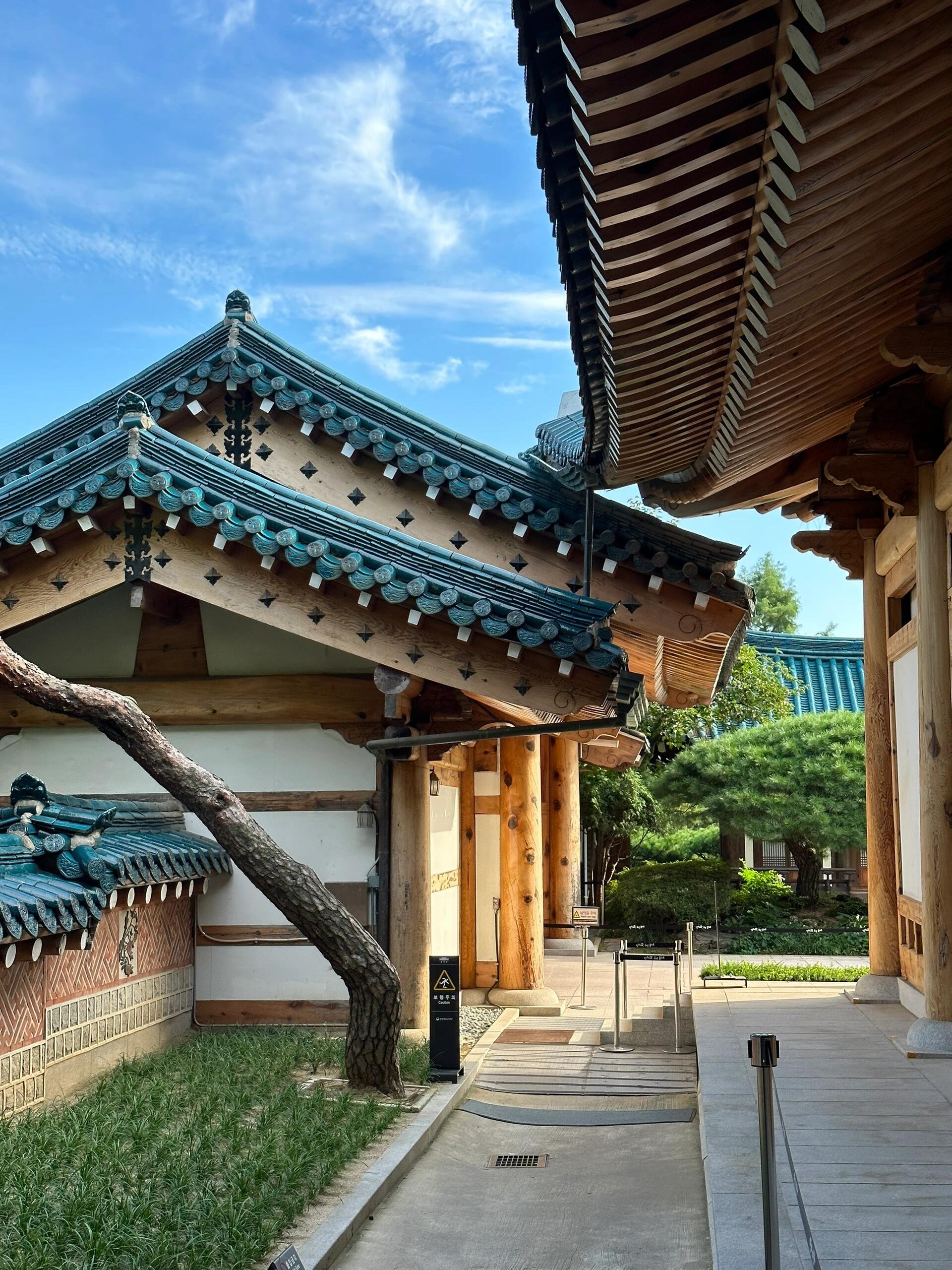 
                        探索首爾的心臟地帶：景福宮、北村和藍瓶咖啡#景福宮 #北村 #藍瓶咖啡??探索首爾的歷史魅力和現代風情！景福宮不僅是韓國歷史的見證，還是游客必訪的地標。漫步在宏偉的宮殿和美麗的花園中，你可以感受到朝鮮王朝的歷史氛圍。???北村，這個充滿傳統韓屋的歷史村落，是體驗韓國傳統文化的絕佳地點。走在石板路上，兩旁是美麗的傳統建筑，仿佛時光倒流回古代。??最后，不要忘了在藍瓶咖啡享受一杯優質咖啡。這家源自美國的咖啡連鎖店以其獨特的咖啡文化和高品質的咖啡在全球范圍內受到歡迎，首爾的分店也不例外。在忙碌的旅行中，來一杯香濃的咖啡，絕對是一大享受！??別忘了帶上你的相機，記錄下這些美麗的瞬間，分享給你的朋友和家人！首爾等你來探索！?????