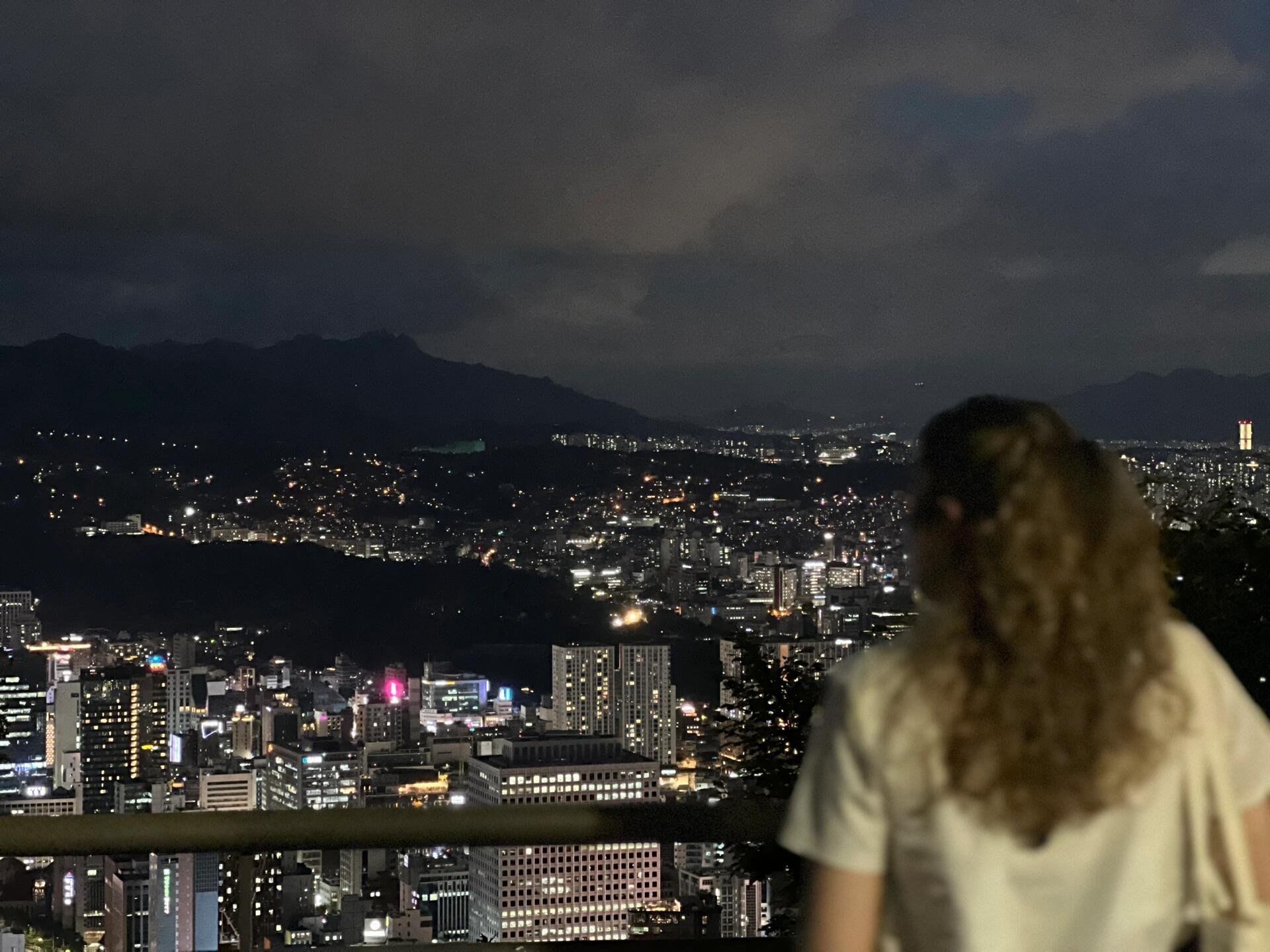 
                        首爾｜一定要去南山塔看首爾城的華燈初上從首爾站出發，徒步攀登南山???♂???坡度遠比預想中的陡峭但當站在觀景臺上的那一刻所有的努力都變得值得??首爾的夜景，美得令人心動絕對值得加入你的“人生必看城市景觀list”??#首爾南山塔 #南山塔 #首爾 #南山公園