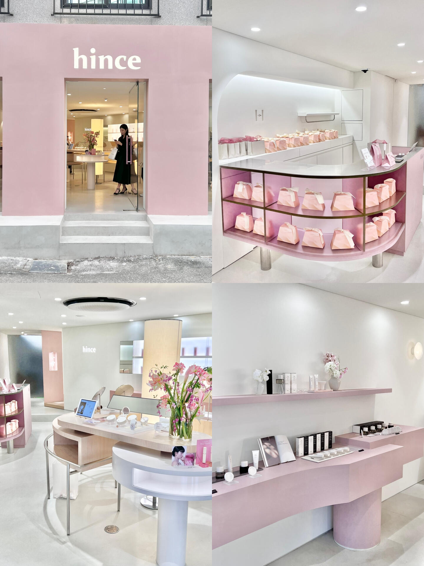 
                        ??探索韓國漢南洞的新寵 - Hince美妝店?對于韓妝愛好者來說，Hince這個品牌一定不陌生！????上個月，我在首爾的漢南洞發現了這個小眾品牌的新店面，這里不僅可以試色，還能現場購買哦！???一起來看看這家顏值爆表的Hince店鋪吧～如果你正好在韓國旅游，不妨來這里逛逛，絕對讓人心動！??【Hince】??: ?? ??? ????49? 14-2 1?地址：首爾 龍山區 梨泰院路49街14-2 1樓??：營業時間：11:00-20:00 (全年無休）#首爾探店日記 #首爾旅行必去 #漢南洞探秘 #Hince新店體驗#韓國旅行心得 #韓國美妝控 #韓國小眾美妝品牌