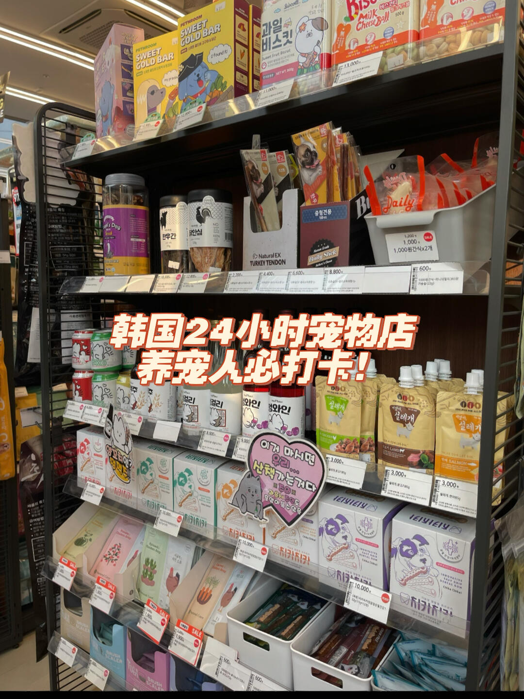 
                        ????誰懂阿 24h寵物店 養寵人的天堂??不愧是你 不睡覺的韓國人 連寵物店都是24小時的不得不說 真的太爽了！！很大很好逛 很多熱門產品都能找到 晚上去的話是沒有店員的 社恐隨便逛 逛好自助結賬就可以 強強強強推！聽我的 養寵人必去#我家寵物好可愛 #韓國 #首爾 #寵物店 #韓國寵物店 #韓國寵物用品 #探店 #韓國旅游 #韓國購物