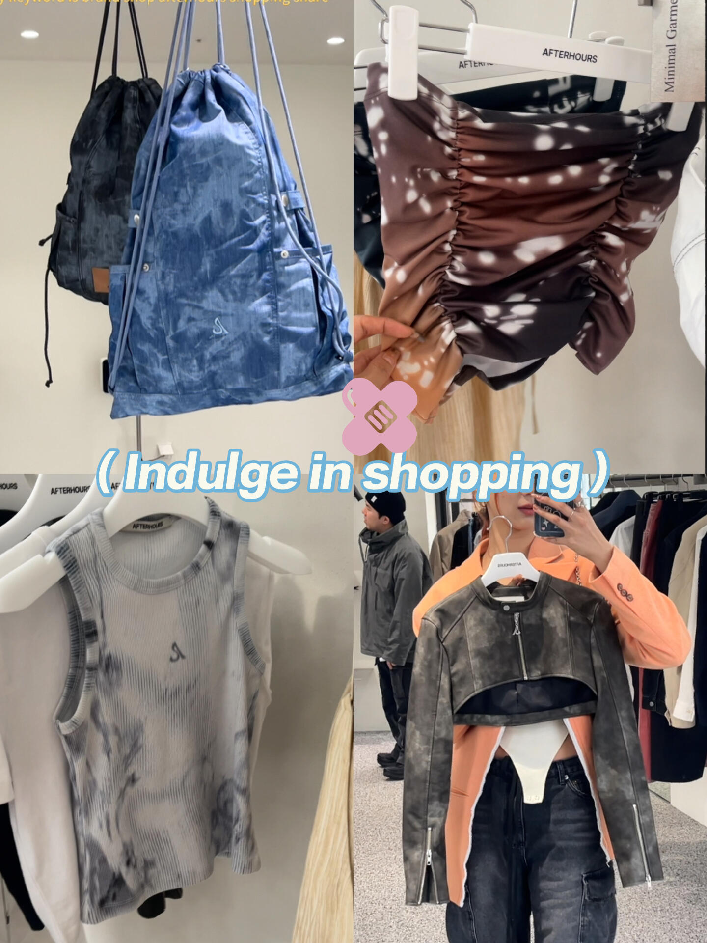 
                        韓國小眾|復古辣妹風誰不愛afterhours????哈嘍啊 家人們今日探店品牌after hours??: 3F, 3, Seongsuil-ro 1-gil, Seongdong-gu Seoul預測又是要小火一把的品牌有沒有你們喜歡的款#小眾設計師品牌 #留學韓國 #復古 #設計師品牌 #小眾設計師 #小眾品牌 #設計 #美式復古 #復古穿搭 #探店 #圣水洞 #圣水探店 #三月就要亂穿