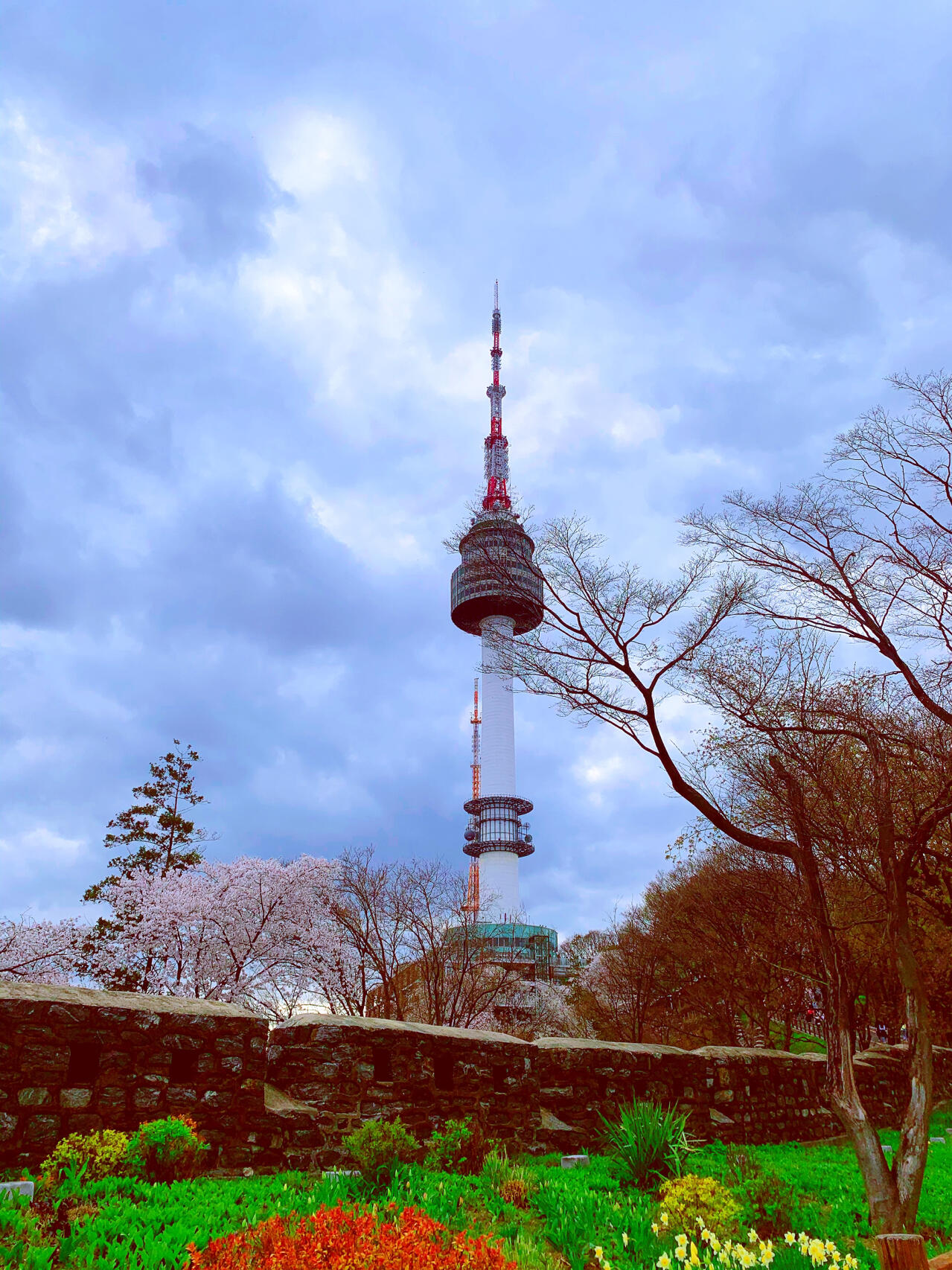 
                        首爾櫻花季??南山公園南山塔游記??連續(xù)下雨的周六終于過去了，周日的天氣特別好??突然想去看看櫻花是否還在盛放，于是決定去南山公園爬山散步賞櫻??。以前去南山塔都是坐纜車上去的，這次選擇步行上山，感覺特別不一樣，邊爬山邊拍下好看的照片??。