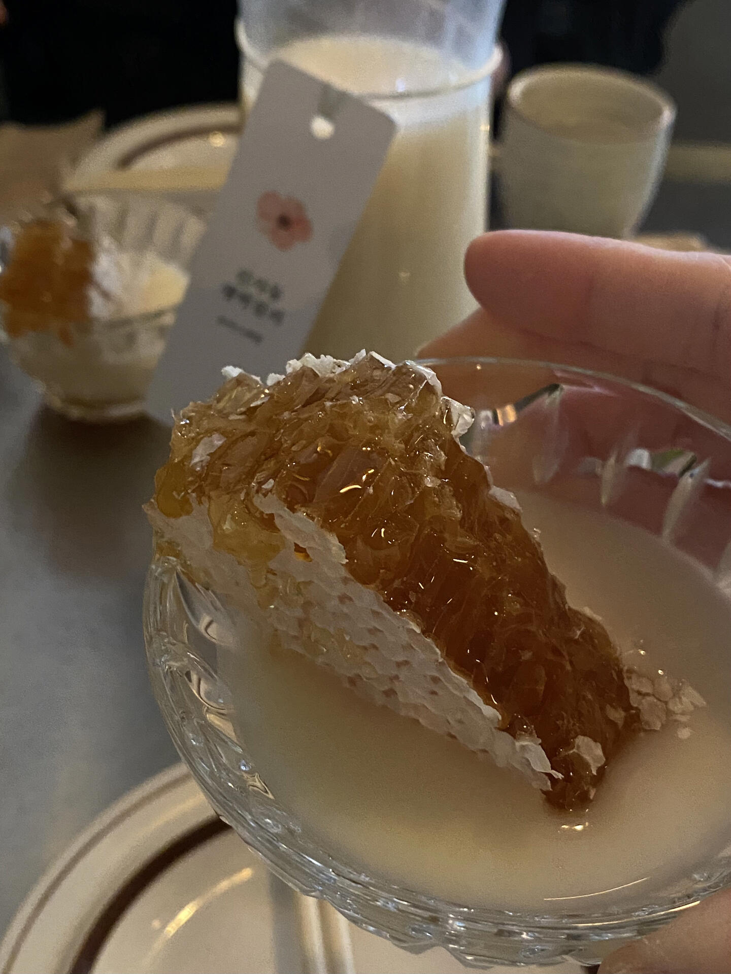 
                        ????新沙洞｜蜂蜜米酒??來打卡啦～???（蜂蜜米酒）真的不錯(cuò)哦，但煎餅稍微一般般～店鋪位置就在CK內(nèi)衣店對面哦！#首爾探店 #新沙洞林蔭路 #韓國美食 #韓國旅行 #韓國打卡 #韓國酒吧 #韓國夜生活