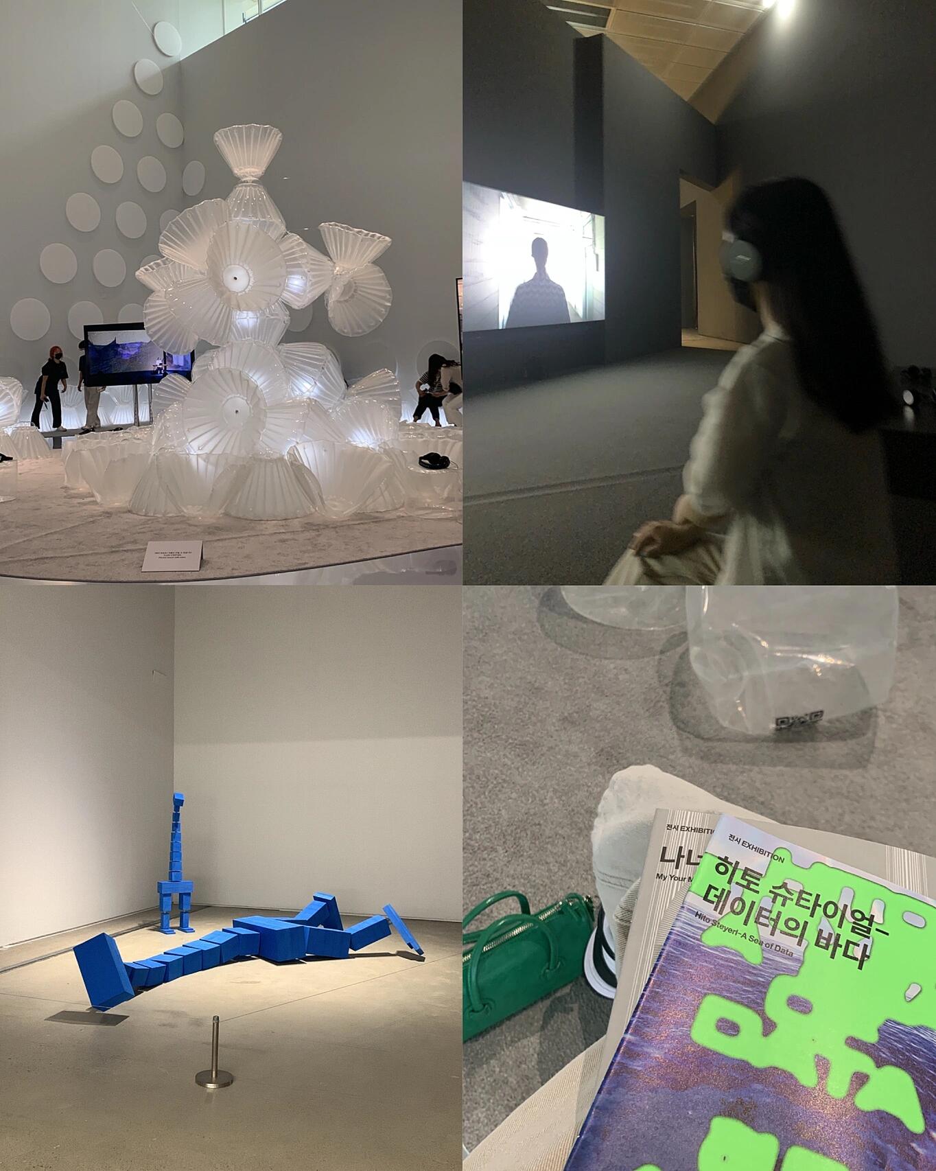 
                        韓國(guó)旅游攻略??｜來(lái)首爾必打卡的景點(diǎn)??來(lái)首爾的第五天打卡了GD同款展覽，Tom Sachs的Rocket Factory NFT系列作品??，這個(gè)展是免費(fèi)的??，作品通過(guò)很多不同品牌組合而成來(lái)表達(dá)當(dāng)下的消費(fèi)主義。看完展去逛了一下漢南洞，那邊有很多品牌的店，Mardi Mercredi，Grove，Sienne，Marithe Francois Girbaud，emis都在那邊。晚上去了南山塔打卡??第六天打卡了Arario Museum in Space，這個(gè)展強(qiáng)推！！！這個(gè)美術(shù)館的空間設(shè)計(jì)很特別，里面的展也很有意思。星期一閉館哦！看完展去了德壽宮，剛好遇上每個(gè)月最后一個(gè)星期三可以免費(fèi)進(jìn)場(chǎng)。第七天去了國(guó)立現(xiàn)代美術(shù)館MMCA??，這個(gè)展大部分都是交互藝術(shù)裝置，沉浸互動(dòng)體驗(yàn)感不錯(cuò)不錯(cuò)?? 看完展可以去附近的韓屋村走走#首爾旅行 #韓國(guó)穿搭 #韓國(guó) #旅游攻略 #旅游 #展覽 #權(quán)志龍GD #首爾 #首爾旅行 #首爾生活 #首爾看展 #首爾吃喝玩樂(lè) #韓屋村 #首爾南山塔 #留學(xué)韓國(guó) #韓國(guó)潮牌 #韓國(guó)日常