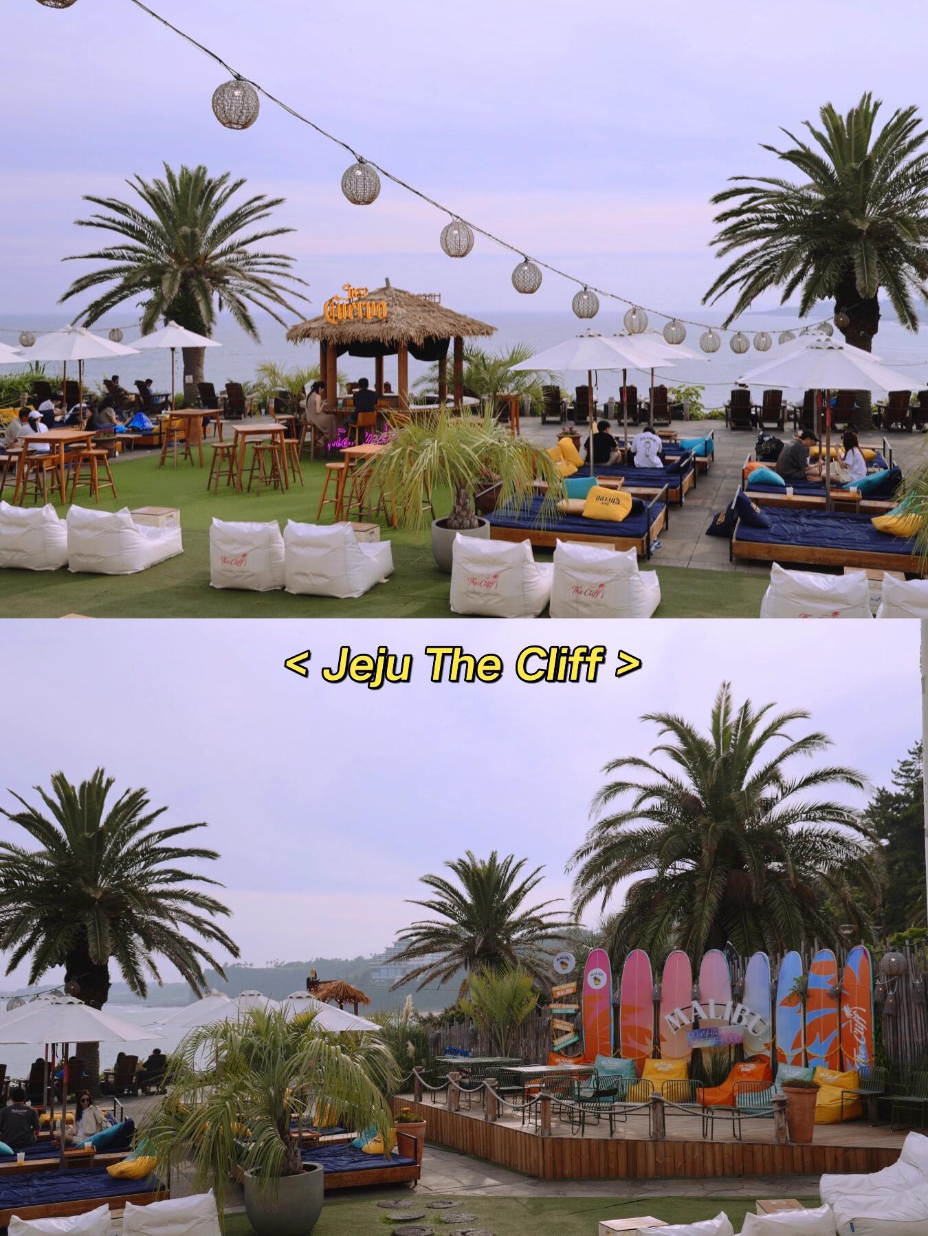 
                        濟州島西歸浦The Cliff Cafe Bar一小時飛抵濟州島，瞬間被美景俘獲。酒店附近的The Cliff咖啡店真的超美，可惜因為天氣原因沒能看到咸蛋黃般的落日??。根據點評導航很容易找到，雖然飲料味道一般，但絕對是拍照打卡的好地方??。#濟州島 #西歸浦 #網紅咖啡 #海邊日落 #打卡圣地 #旅行必去