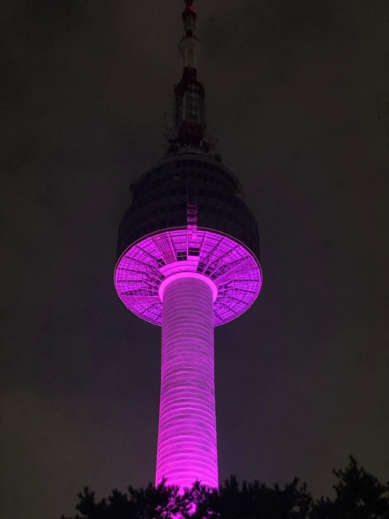 
                        首爾南山塔-夜景散步超浪漫???山不高，路很平，晚上路燈很亮真的很適合晚飯后小情侶散步??#首爾夜景 #首爾南山塔 #韓國旅游