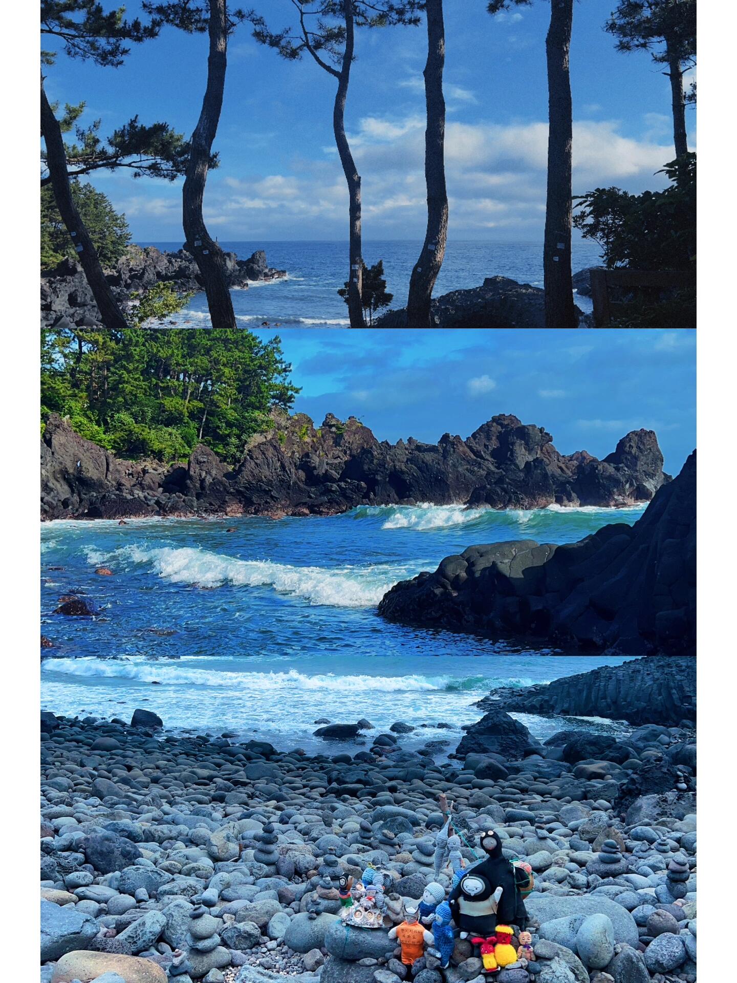
                        探索濟州島｜神秘的柱狀節(jié)理景觀#濟州島 #旅行心得 #海邊風光 #旅游攻略 #西歸浦??穿搭小貼士：為了在濟州島的柱狀節(jié)理拍出絕美照片，建議選擇鮮艷的服裝哦！這樣可以和蔚藍的天空及獨特的巖石形成鮮明對比，保證讓你的照片超級吸睛！????這個地方真的是攝影愛好者的天堂，每一個角度都是自然美景的完美展示，快來打卡吧！??????